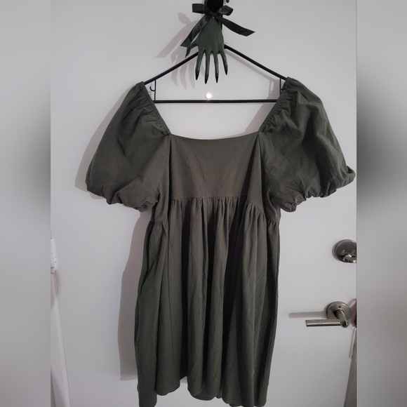 Olive Forever 21+ Dress - Picture 5 of 5